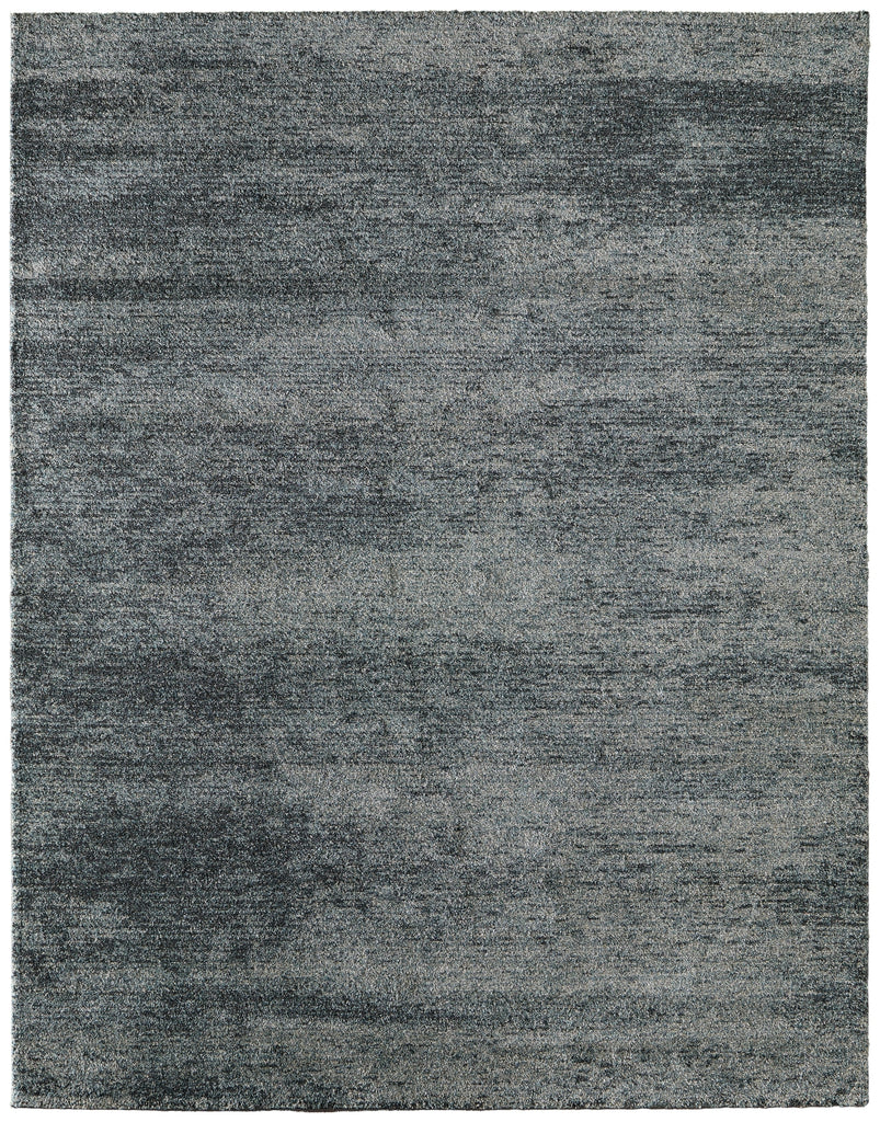 Feizy Jameson 39R8F Gray/Black/Blue Area Rug main image
