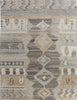 Feizy Kasbah 69FZF Ivory/Gray/Orange Area Rug Main Image