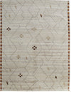 Feizy Kasbah 69G0F Ivory/Tan/Orange Area Rug Main Image