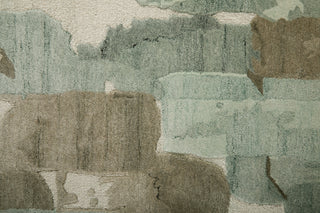 Feizy Kendall 8A59F Green/Brown/Ivory Area Rug Lifestyle Image Feature