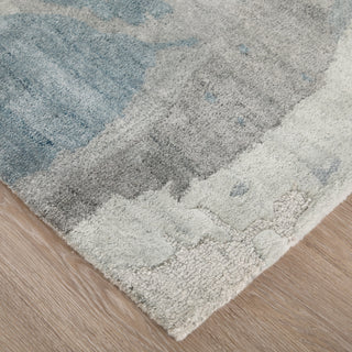 Feizy Kendall 8A60F Blue/Gray Area Rug Corner