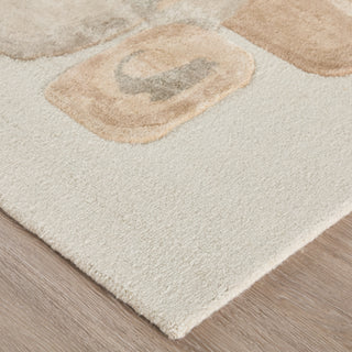Feizy Kendall 8A61F Tan/Gray/Ivory Area Rug Corner