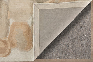 Feizy Kendall 8A61F Tan/Gray/Ivory Area Rug Backing