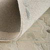 Feizy Kendall 8A62F Ivory/Blue/Gray Area Rug Edge