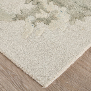 Feizy Kendall 8A62F Ivory/Blue/Gray Area Rug Corner