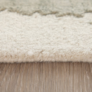 Feizy Kendall 8A62F Ivory/Blue/Gray Area Rug Edge 2