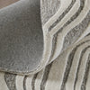 Feizy Kimball 8A34F Ivory/Gray Area Rug Pattern Image