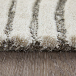 Feizy Kimball 8A34F Ivory/Gray Area Rug Perspective Image