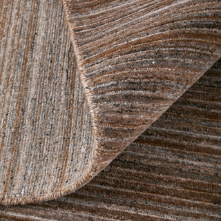 Feizy Lakewood 8A23F Brown/Black/Gray Area Rug Lifestyle Image Feature