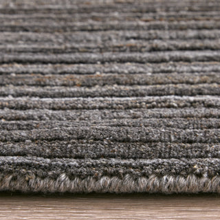 Feizy Lakewood 8A23F Black/Gray/Brown Area Rug Corner Image