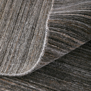 Feizy Lakewood 8A23F Black/Gray/Brown Area Rug Lifestyle Image Feature