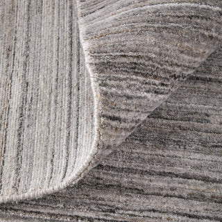 Feizy Lakewood 8A23F Gray/Black/Brown Area Rug Lifestyle Image Feature
