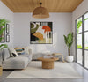 Feizy Loralai 8A64F Ivory/Tan/Green Area Rug Lifestyle Image Feature