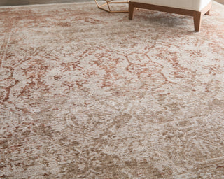 Feizy Loralai 8A65F Tan/Orange Area Rug Lifestyle Image 2
