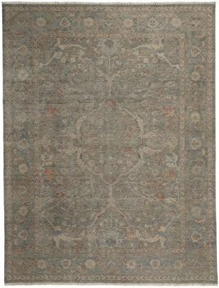 Havila Fine Rugs Mughal S1766 Blue/Taupe/Red Area Rug main image