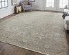 Havila Fine Rugs Mughal S1766 Blue/Taupe/Red Area Rug Lifestyle Image Feature