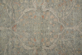Havila Fine Rugs Mughal S1766 Blue/Taupe/Red Area Rug Pattern Image