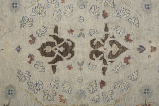 Havila Fine Rugs Mughal S1766 Gray/Tan/Blue Area Rug Pattern Image