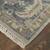 Havila Fine Rugs Mughal S1770 Tan/Blue/Gray Area Rug Corner Image