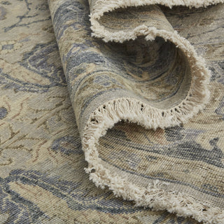 Havila Fine Rugs Mughal S1770 Tan/Blue/Gray Area Rug Rolled Image