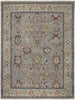 Havila Fine Rugs Mughal S1833 Gray/Ivory/Blue Area Rug main image