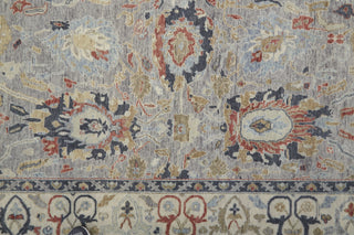 Havila Fine Rugs Mughal S1833 Gray/Ivory/Blue Area Rug Pattern Image