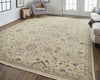 Havila Fine Rugs Mughal S1834 Ivory/Pink/Blue Area Rug Lifestyle Image Feature