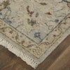 Havila Fine Rugs Mughal S1835 Silver/Gray/Ivory Area Rug Corner Image
