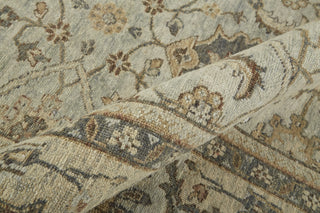 Havila Fine Rugs Mughal S1839 Tan/Brown/Gray Area Rug Detail Image