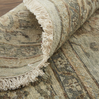 Havila Fine Rugs Mughal S1839 Tan/Brown/Gray Area Rug Rolled Image