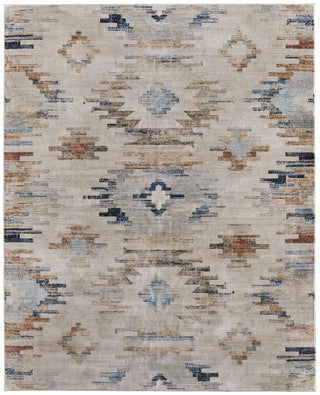 Feizy Melrose 39ULF Ivory/Blue/Brown Area Rug main image