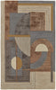 Feizy Nash 8849F Tan/Brown/Gray Area Rug main image