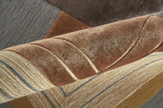 Feizy Nash 8849F Tan/Brown/Gray Area Rug Detail Image