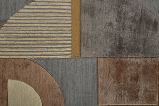 Feizy Nash 8849F Tan/Brown/Gray Area Rug Pattern Image