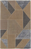 Feizy Nash 8852F Brown/Tan/Gray Area Rug main image