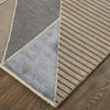 Feizy Nash 8852F Brown/Tan/Gray Area Rug Corner Image