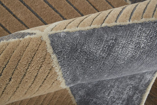 Feizy Nash 8852F Brown/Tan/Gray Area Rug Detail Image