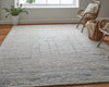 Feizy Navaro 8913F Ivory/Gray/Blue Area Rug Lifestyle Image Feature