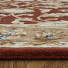 Feizy Prescott 8937F Red/Tan/Ivory Area Rug Detail Image