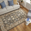 Feizy Prescott 8939F Taupe/Tan/Ivory Area Rug Lifestyle Image Feature