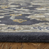 Feizy Prescott 8940F Blue/Silver/Gray Area Rug Detail Image