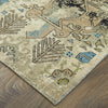 Feizy Palmer 69C6F Green/Tan/Gray Area Rug Corner Image