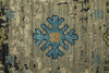 Feizy Palmer 69C6F Green/Tan/Gray Area Rug Pattern Image