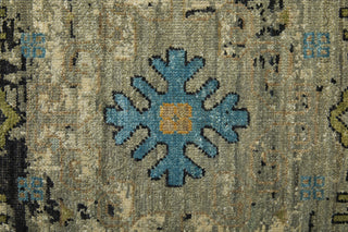 Feizy Palmer 69C6F Green/Tan/Gray Area Rug Pattern Image