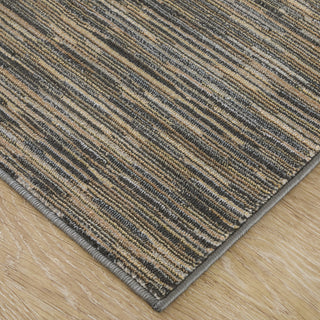 Feizy Priestley 39UCF Taupe Area Rug Corner Image
