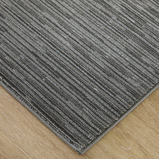 Feizy Priestley 39UCF Gray Area Rug Corner Image