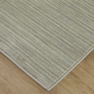 Feizy Priestley 39UCF Green Area Rug Corner Image