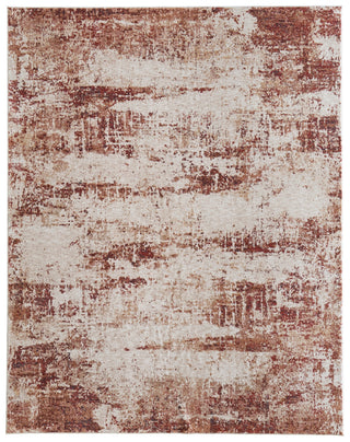 Feizy Pearson 39UEF Ivory/Red/Tan Area Rug main image