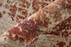 Feizy Pearson 39UEF Ivory/Red/Tan Area Rug Detail Image