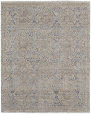 Feizy Rowen 69ALF Tan/Ivory/Orange Area Rug main image